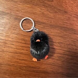 Handmade Fur Chick Keychain